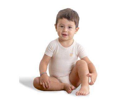 Body Beb (0-36meses) Manga Corta Warm Cream