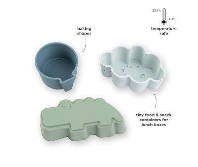 Pack 3 Moldes Silicona Happy Clouds Blue