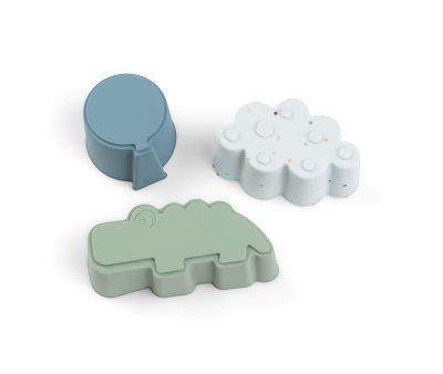 Pack 3 Moldes Silicona Happy Clouds Blue