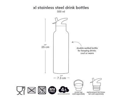 Bottiglia Termica Acciaio Vehicles 500ml