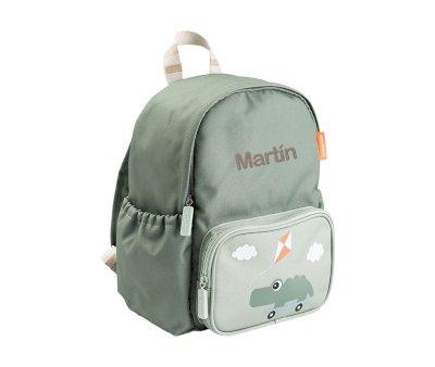 Mochila Infantil Playground Green Personalizable