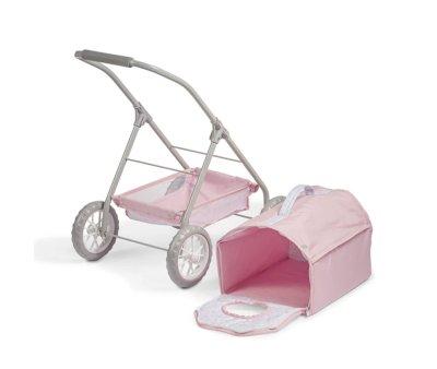 Carro de Paseo para Mascotas Rosa