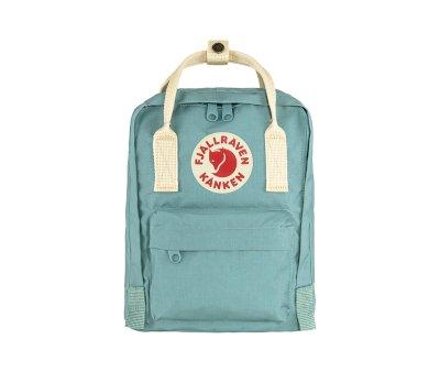 Mochila Kanken Mini Sky Blue / Light Oak