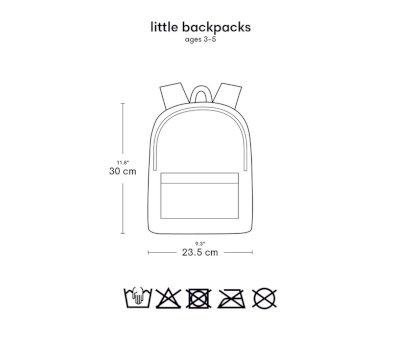 Mochila Infantil Mini Flowers Garden Personalizable