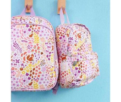Mochila con Bolsillo Trmico Flower Garden