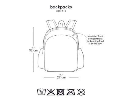 Mochila con Bolsillo Trmico Flower Garden