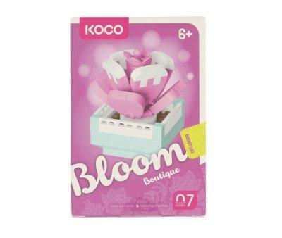 Construccin Mini KOCO Planta Suculenta Lila 120 Piezas