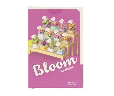 Construccin Mini KOCO Planta Suculenta Lila 120 Piezas
