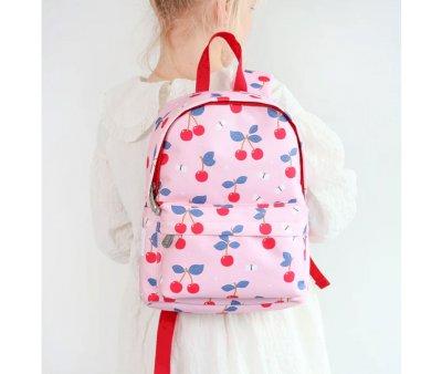 Mochila Infantil Mini Cerezas Personalizable