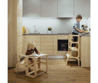Helper Tower Montessori Silver/Mocha Mouse
