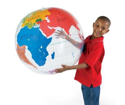 Mappamondo Gonfiabile Gigante
