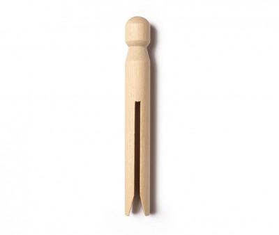 50 Pinzas de Madera Retro Natur