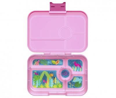 Yumbox Tapas Capri Pink Jungle 5 Spazi