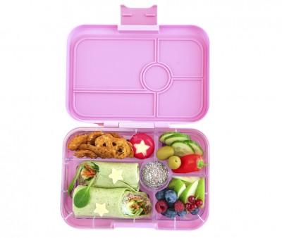 Yumbox Tapas Capri Pink Jungle 5 Spazi