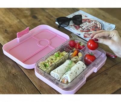 Yumbox Tapas Capri Pink Jungle 5 Spazi