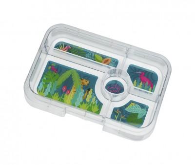 Yumbox Tapas Capri Pink Jungle 5 Spazi