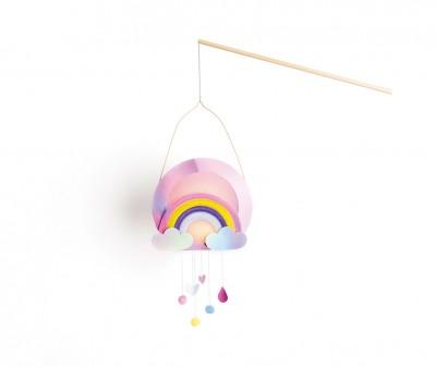 DIY Lanterna Sweet Rainbow