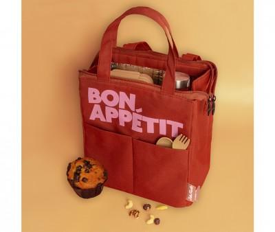 Bolsa Merienda Trmica Bon Apptit Burdeos