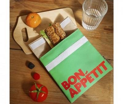 Porta Alimentos Snack Verde Antimanchas Bon Apptit