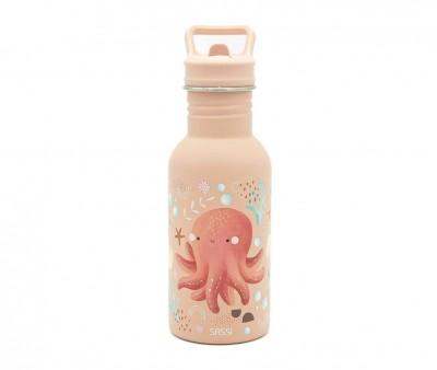 Bottiglia Acciaio Polpo 500ml