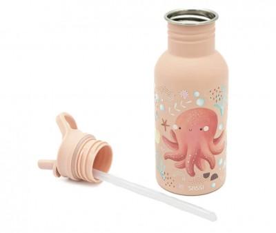 Bottiglia Acciaio Polpo 500ml
