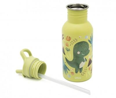 Bottiglia Acciaio Dinosauro 500ml