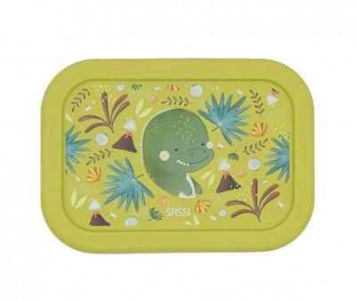 Lunch Box Silicone Dinosauro