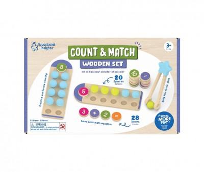 Juego de Madera para Sumar y Contar