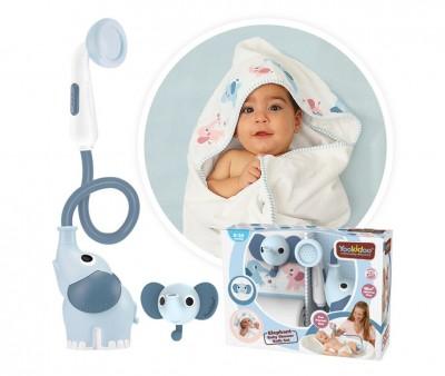 Set Bao Ducha Elefante y Capa Azul