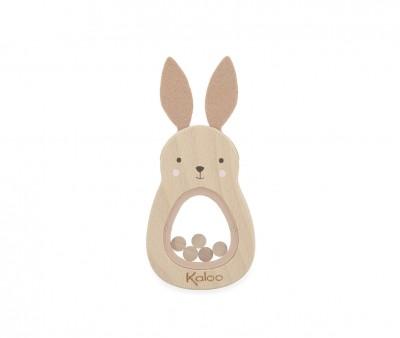 Sonajero de Madera Petit Chansons Rabbit