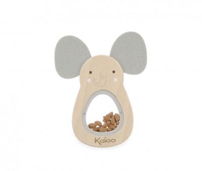 Sonajero de Madera Petit Chansons Elephant