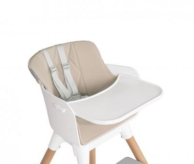 Trona 2 en 1 Mesa y Silla Infantil Kombo Beige