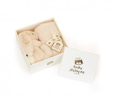 Doudou Luxe Bunny Willow Personalizable