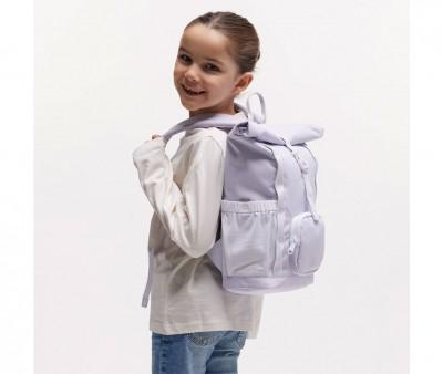 Mochila Escolar Kids Adventure RollTop Purple Coral Personalizable