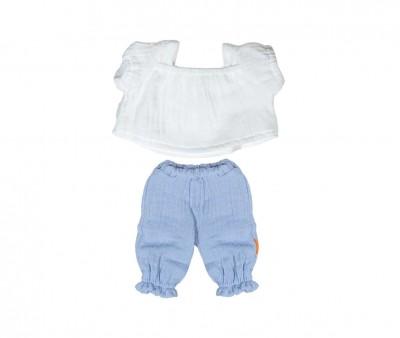 Completo Bambole Blusa e Pantaloni 38cm