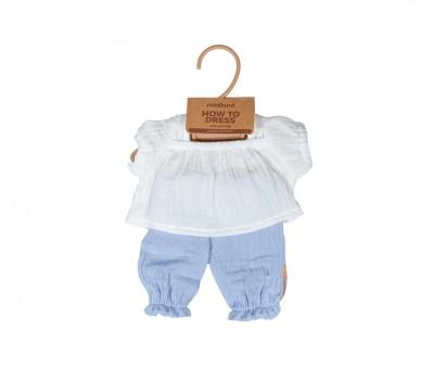 Completo Bambole Blusa e Pantaloni 38cm