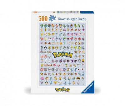 Quebra-cabea Pokmon 500 peas