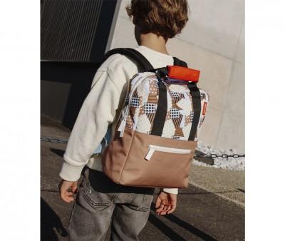 Mochila Escolar Patchwork