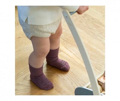 Calcetines Suela Antideslizante Bamb Misty Plum Nuevo
