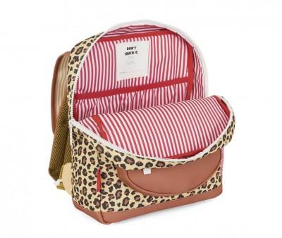 Mochila Escolar Solapa Lopard #6 Personalizable