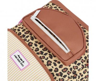 Mochila Escolar Solapa Lopard #6 Personalizable