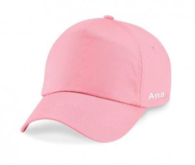 Gorra con Visera Junior Rosa Personalizable