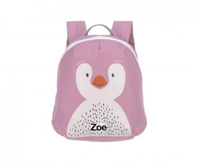 Mochila Infantil Mini Pingino Rose Personalizable