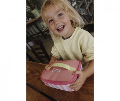 Bolsa Merienda Trmica Pink Stripes