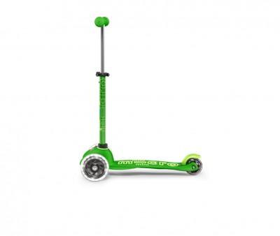 Scooter Mini Micro Deluxe com luzes LED verdes
