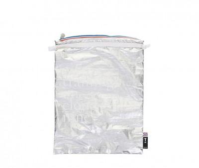 Bolsa de Gimnasio Metallic Silver