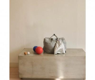 Bolsa de Gimnasio Metallic Silver