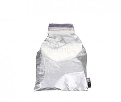 Bolsa de Gimnasio Metallic Silver