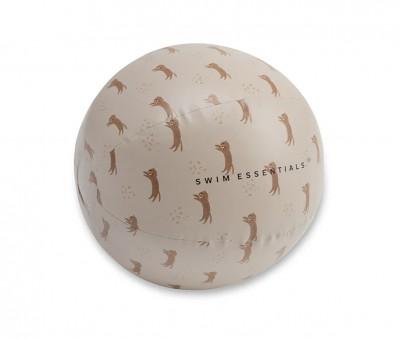 Palla da Spiaggia Gonfiabile Brown Leopard Animal