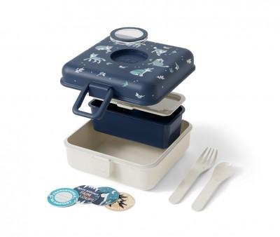 Lancheira Wolf Blue Snacky